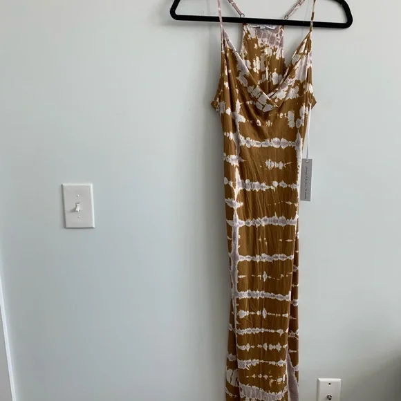 YFB Sweetie Racerback Slip Dress Tie-Dye NWT Sz S - Picture 3 of 13